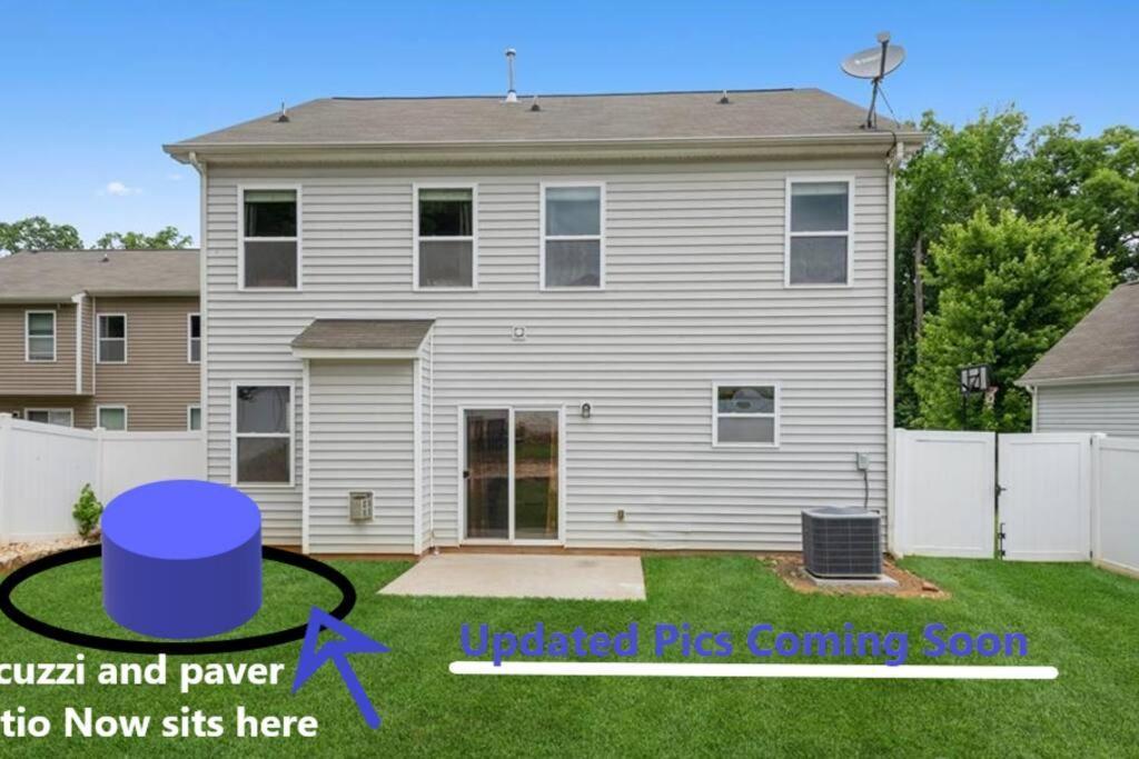 Stylish 4B 3B -King Bed- Jacuzzi Charlotte Exterior foto